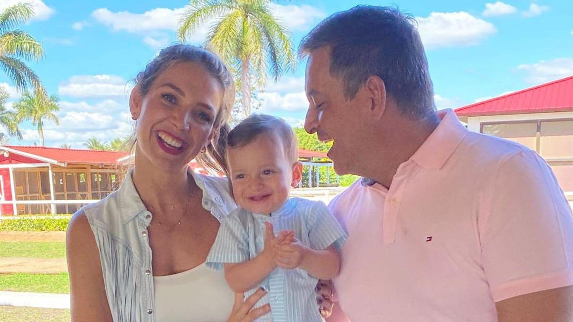 Daniel Sarcos y Alessandra Villegas casi provocan el llanto de sus fans por el primer cumpleaños de su bebé