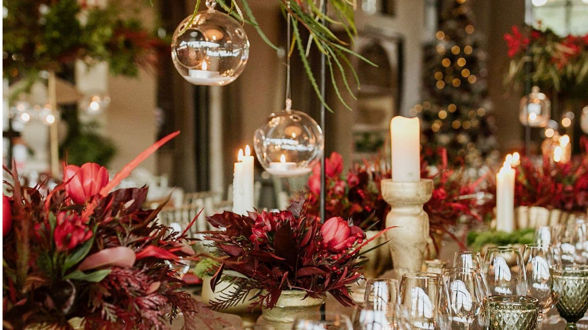 Las mejores ideas para decorar tu boda de invierno y darle un toque navideño