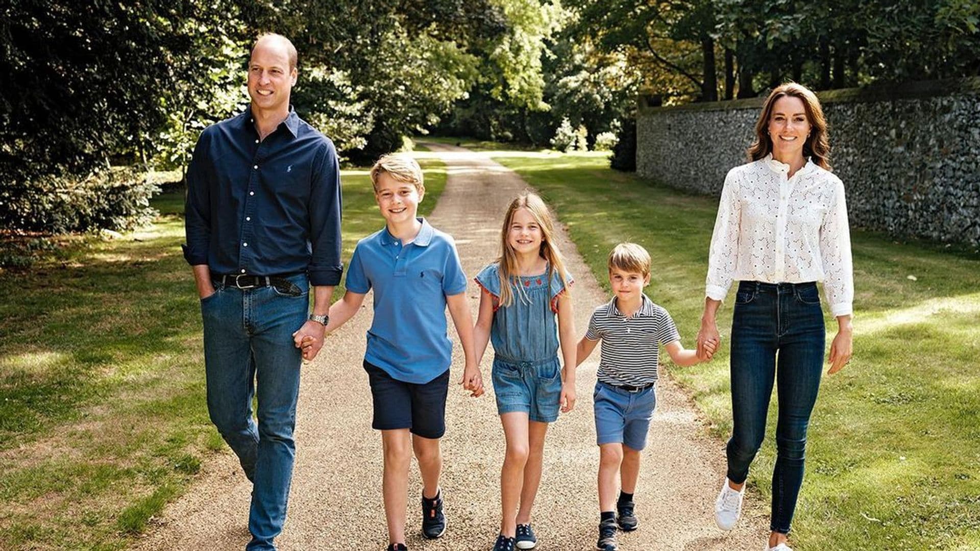 La gran transformación de los príncipes George, Charlotte y Louis a través de los Christmas navideños