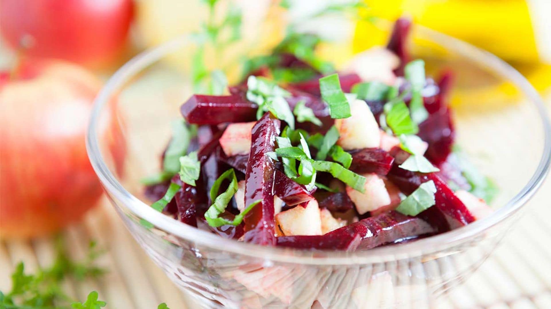 Ensalada de remolacha y manzana