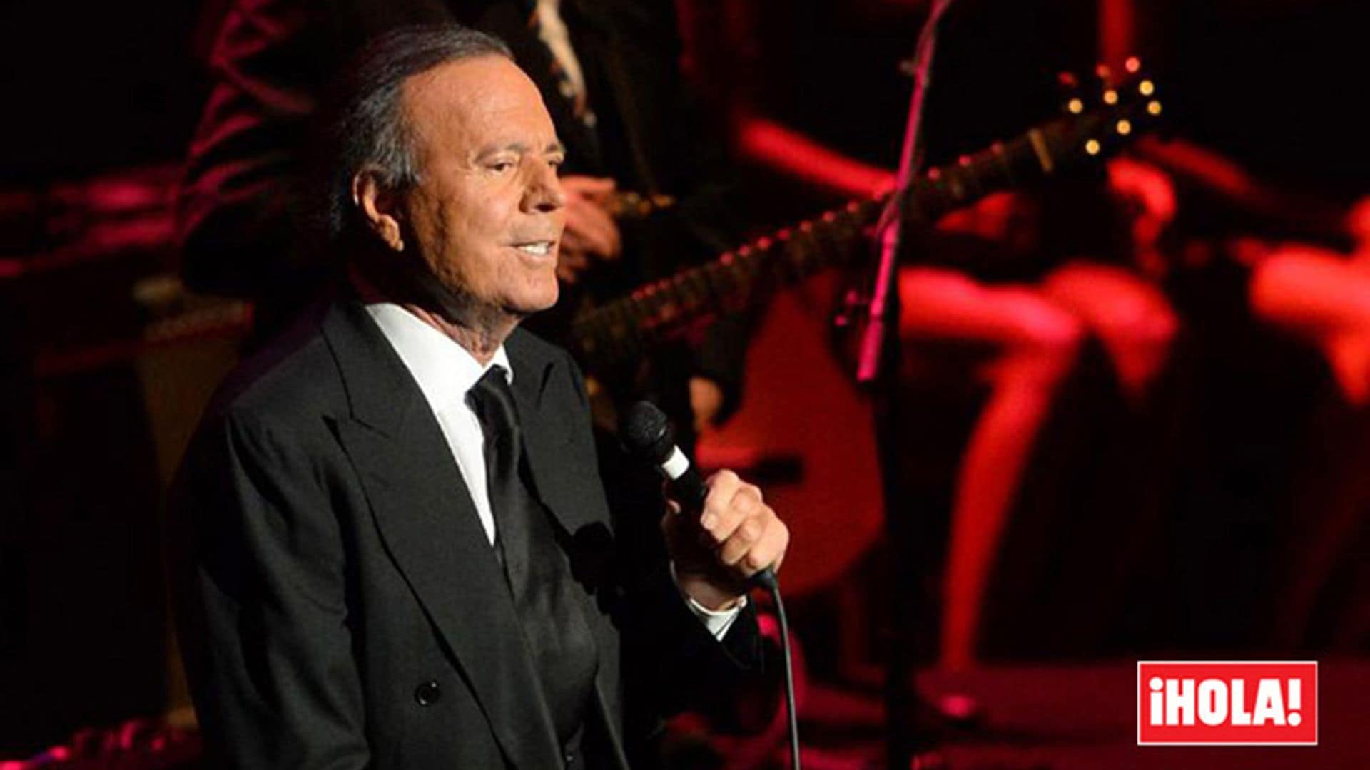 Julio Iglesias habla por primera vez sobre sus nietos, Lucy y Nicolás, los mellizos de Enrique