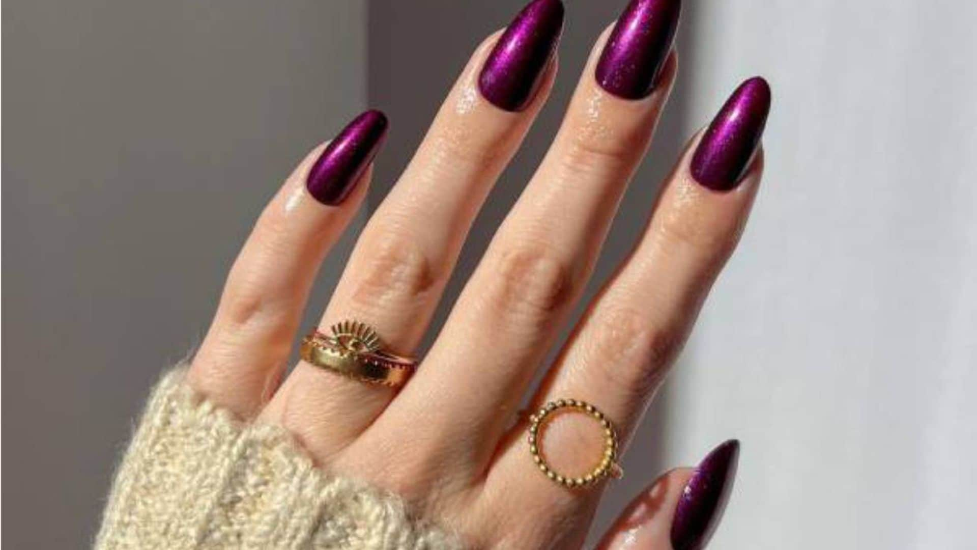 12 manicuras ideales y de tendencia para uñas almendradas, la forma más 'chic'