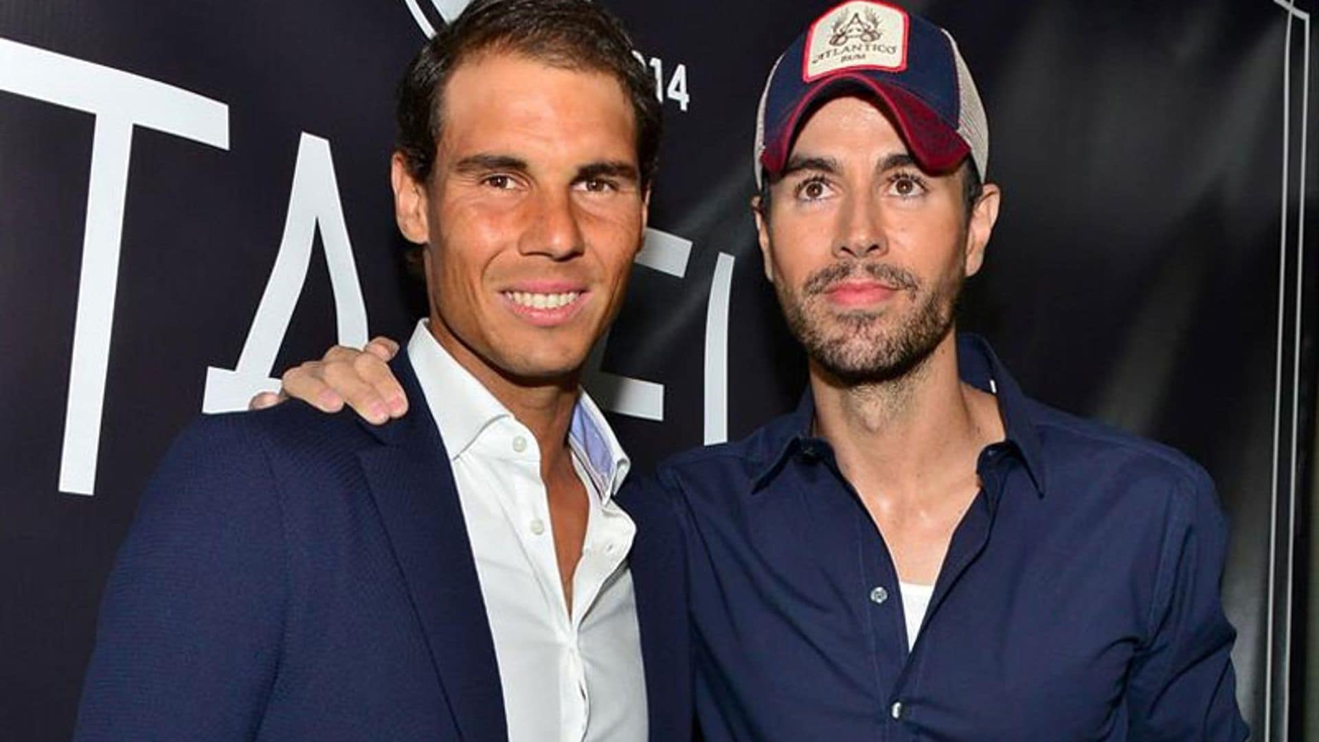 ¿Qué hacían juntos Enrique Iglesias y Rafa Nadal en Miami?