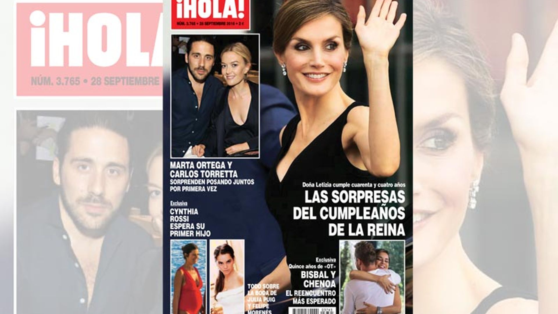 En ¡HOLA!, las sorpresas del cumpleaños de la reina Letizia, los detalles de la boda de Julia Puig y Felipe Morenés Botín y mucho más...