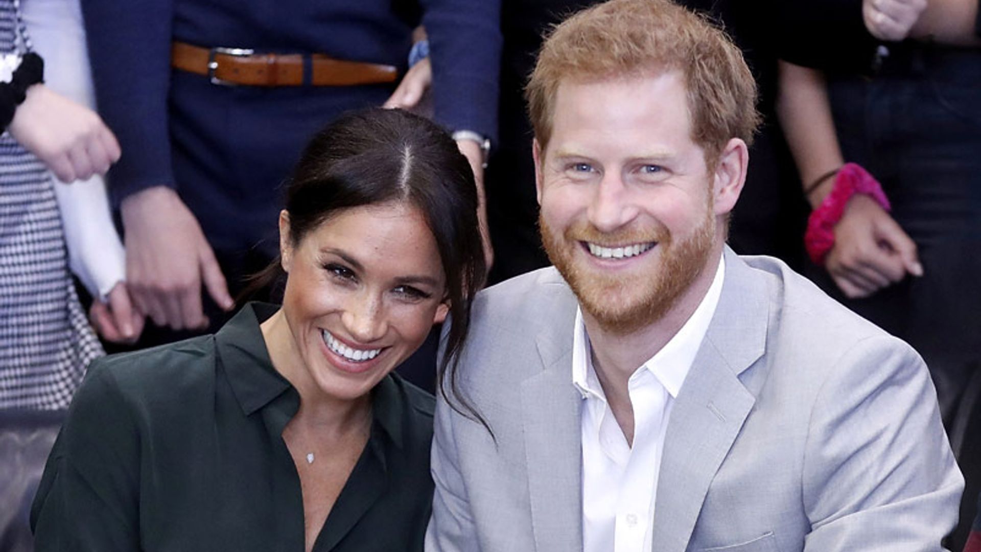 La sorprendente broma del príncipe Harry sobre el bebé que espera con Meghan