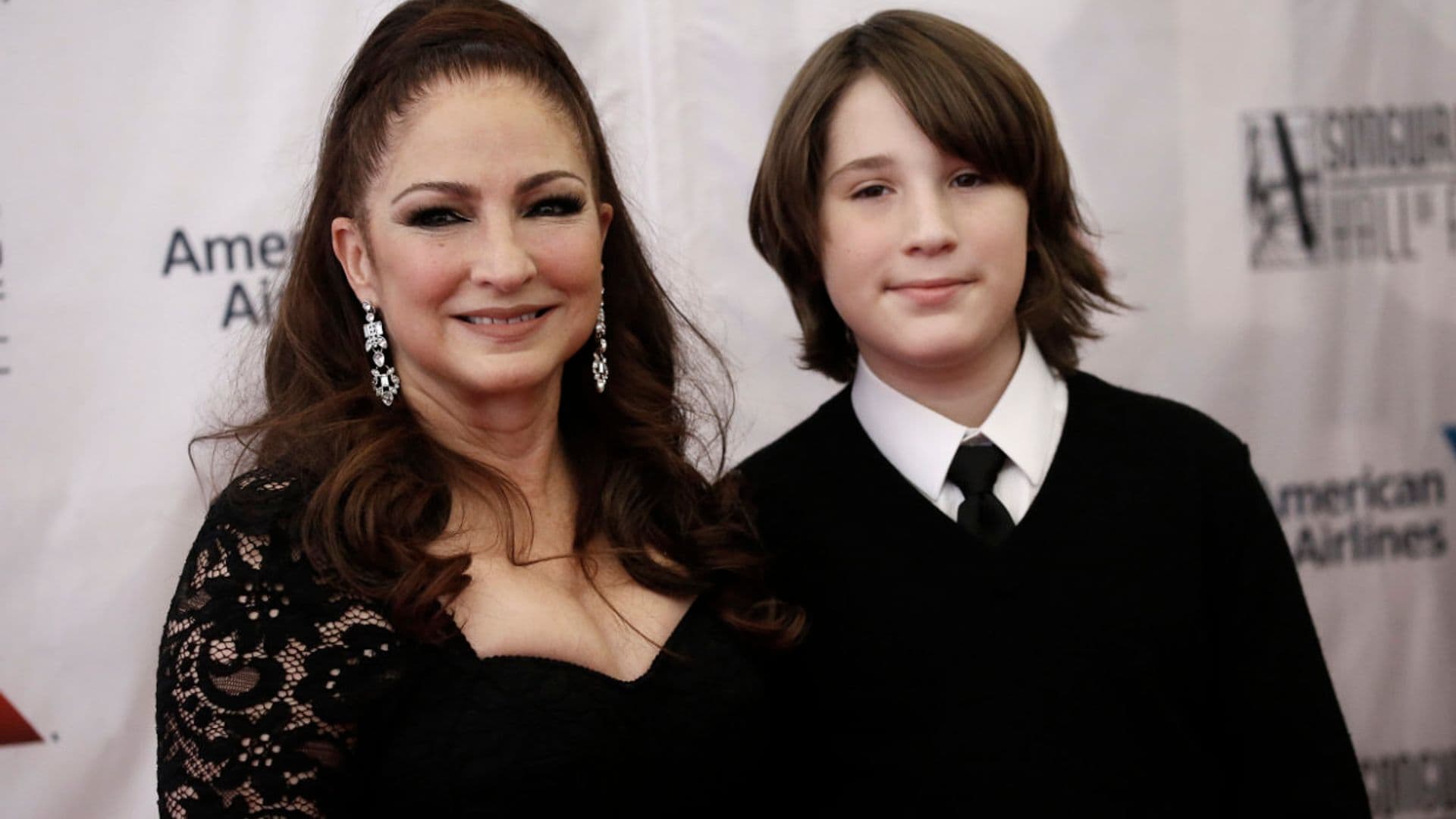 Gloria Estefan actúa en Nueva York acompañada de su nieto Sasha