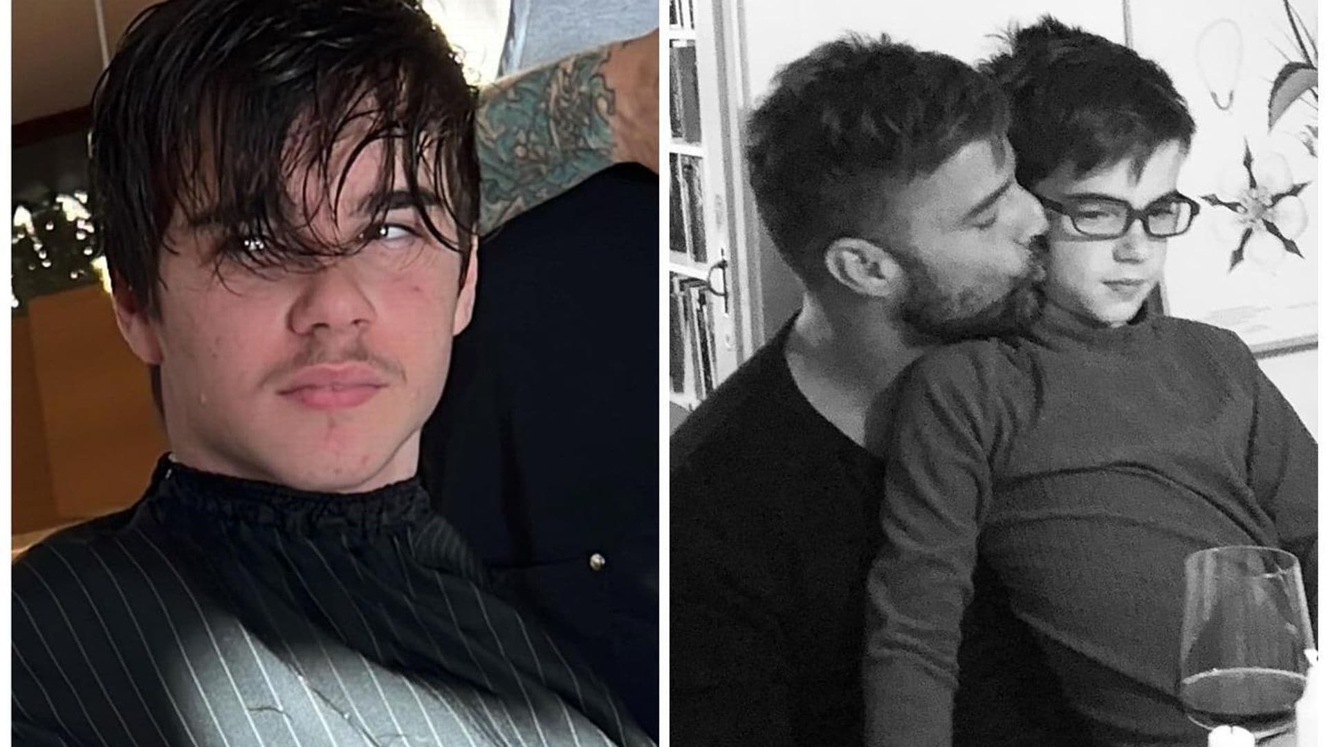 ‘Tino’, uno de los gemelos de Ricky Martin, festeja su gran logro en TikTok