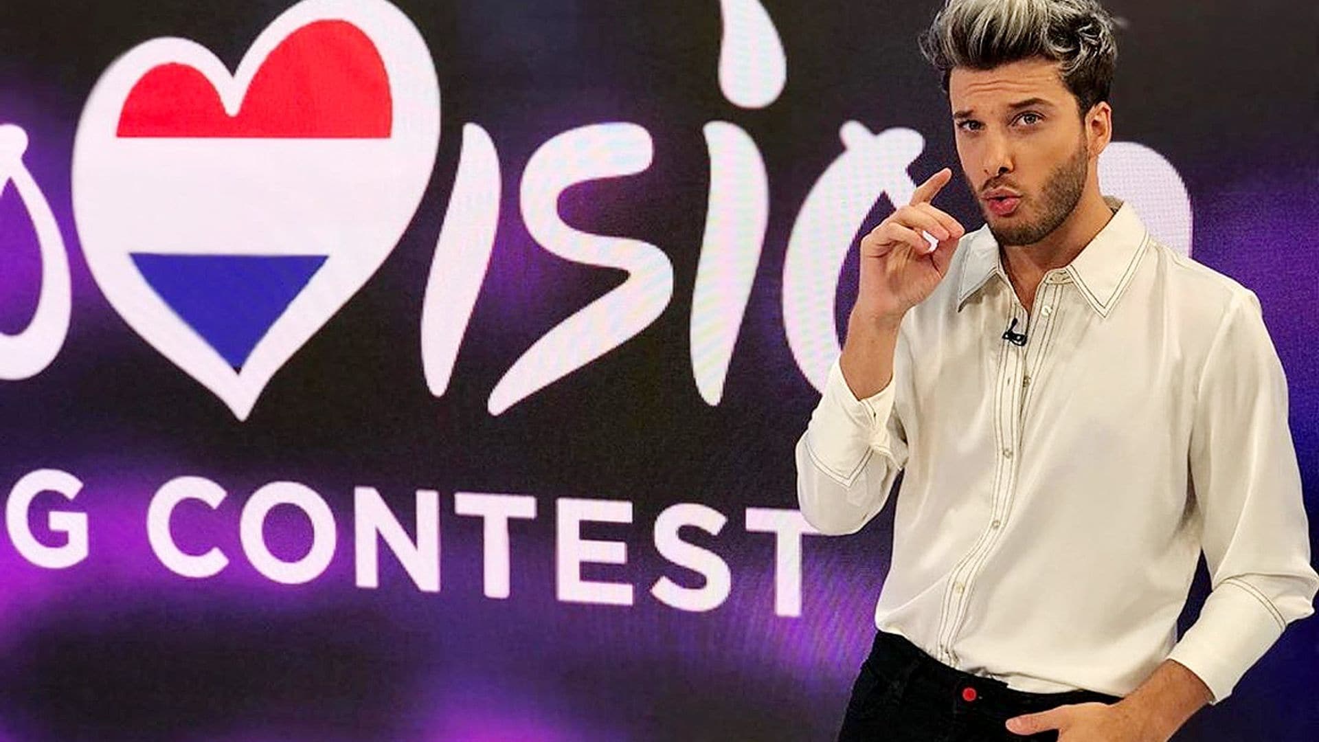 Blas Cantó, ante el reto de Eurovisión: 'Si no va bien, cojo mis cosas y vuelvo a mi carrera'