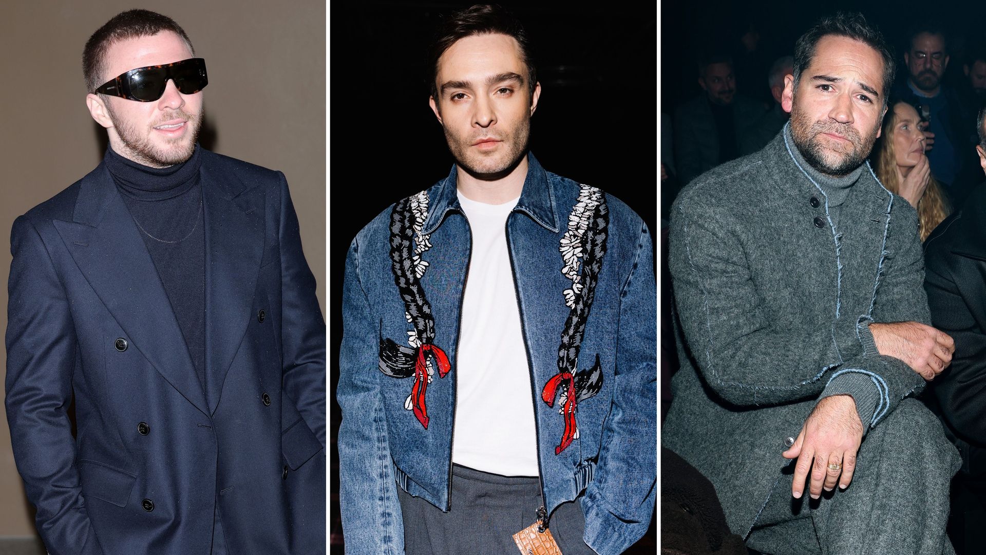 Rocco Ritchie, Ed Westwick y Manuel García-Rulfo, destacan con su estilo en Milan Fashion Week