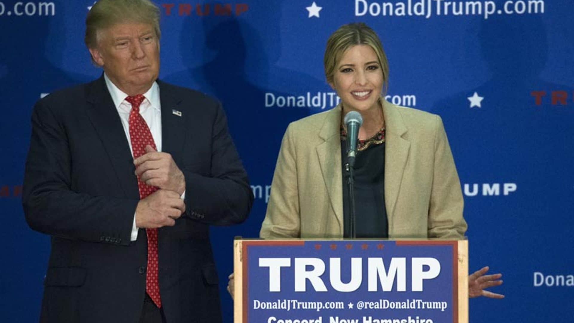 Ivanka, la hija preferida de Trump y su inseparable apoyo en campaña, ¿saltará a la primera línea de la política?