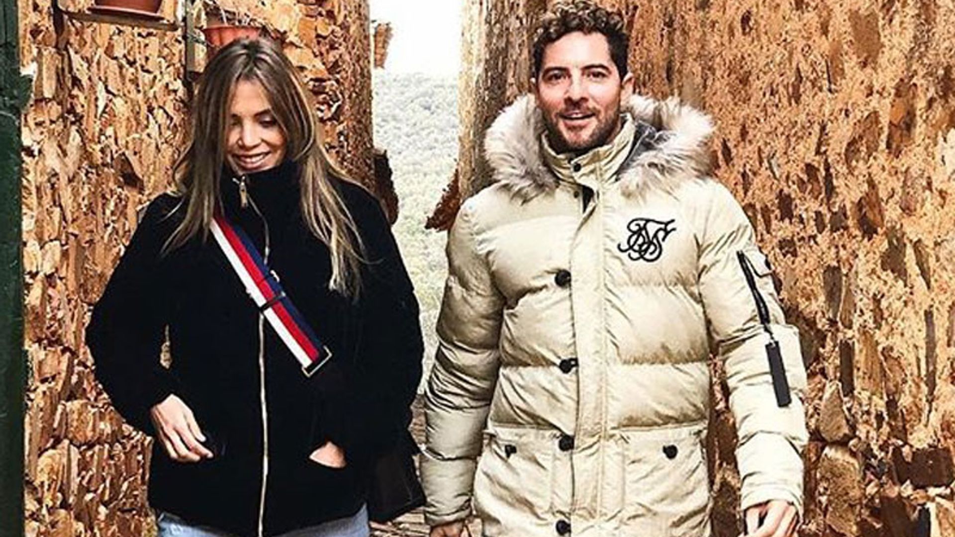 ¡El mejor guía turístico! David Bisbal muestra a Rosanna Zanetti nuevos rincones de su país