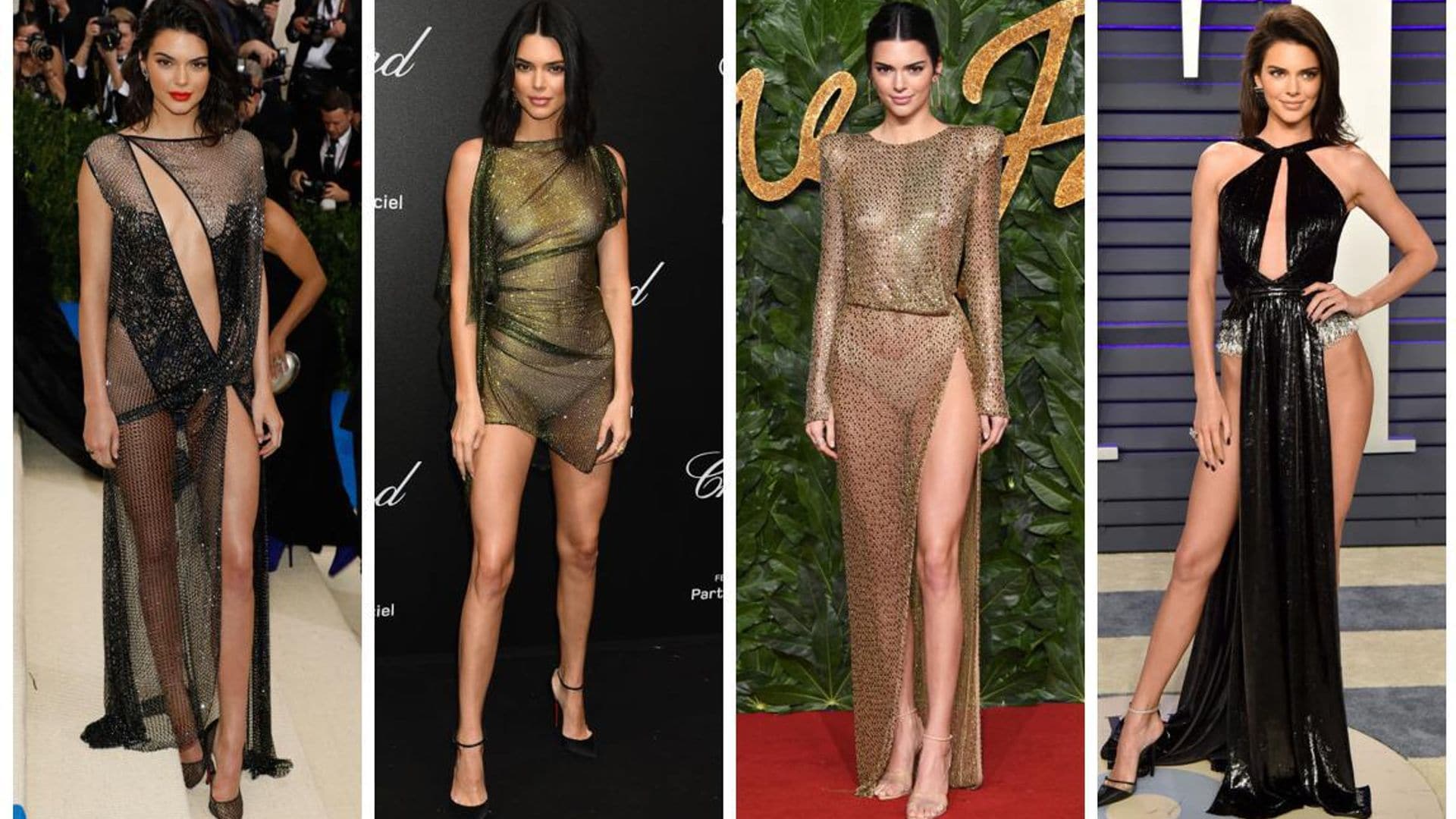 Los looks más sexy con los que Kendall Jenner ha impactado en la ‘red carpet’