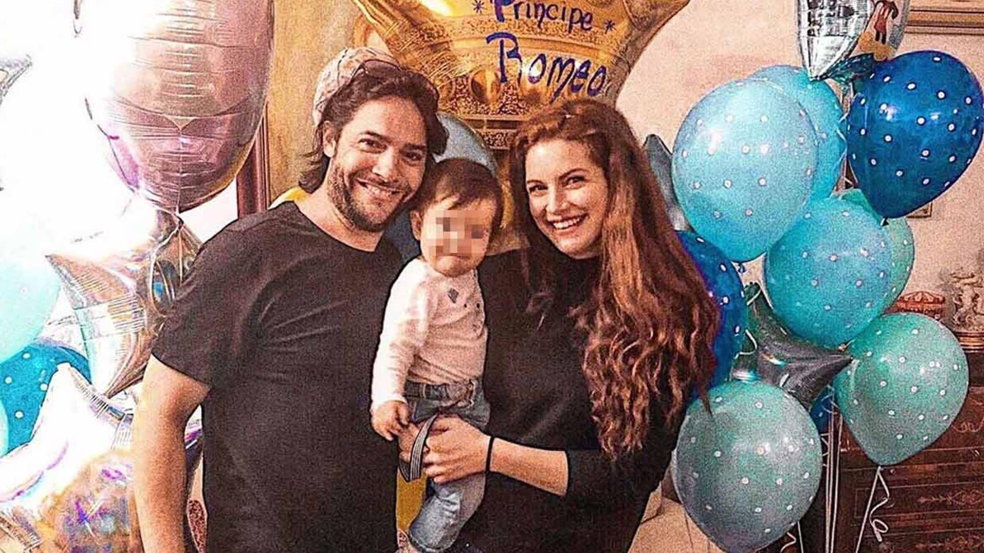 Joaquín Cortés y Mónica Moreno celebran el primer cumpleaños de su 'príncipe'