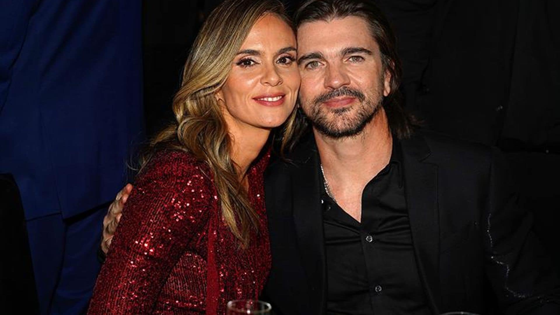 La esposa de Juanes roba suspiros en la ceremonia de Persona del Año en honor al cantante