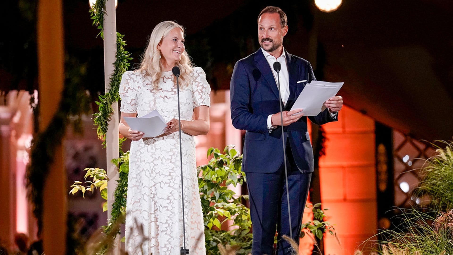 Todos los detalles de la espectacular fiesta de Haakon y Mette-Marit de Noruega en el Palacio de Oslo