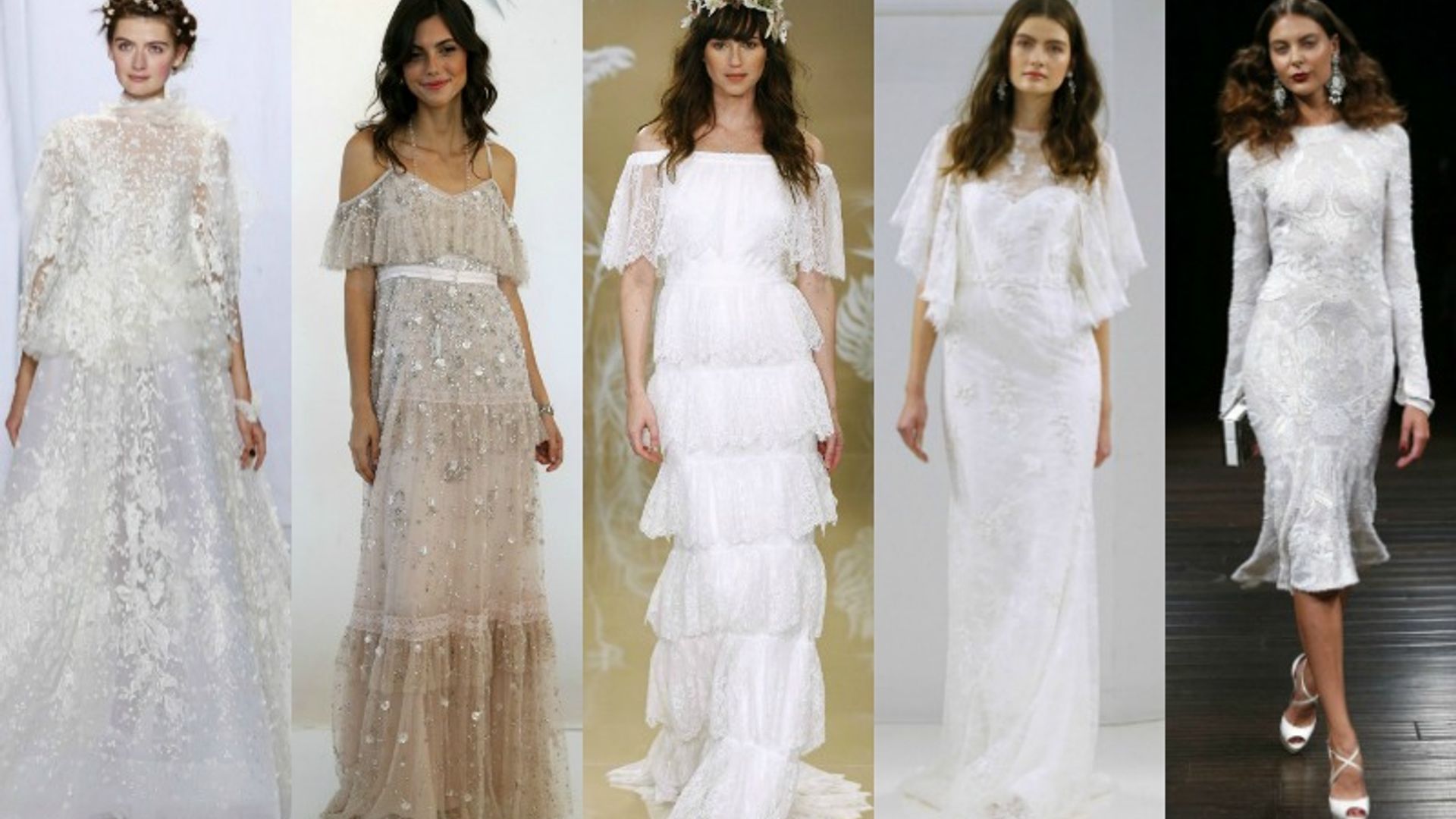 Los vestidos de novia más bonitos de la New York Bridal Week