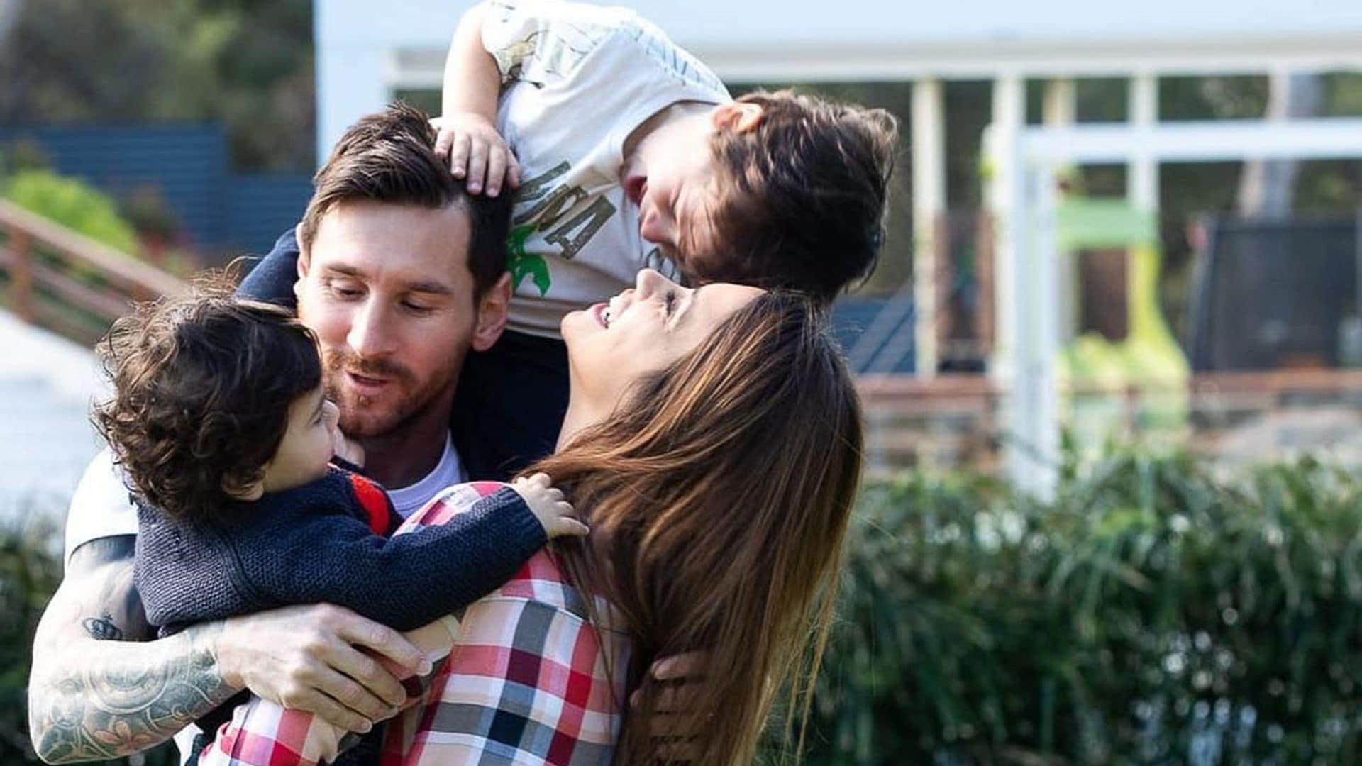 Las 'pillerías' de Mateo, el hijo de Leo Messi y Antonella Roccuzzo