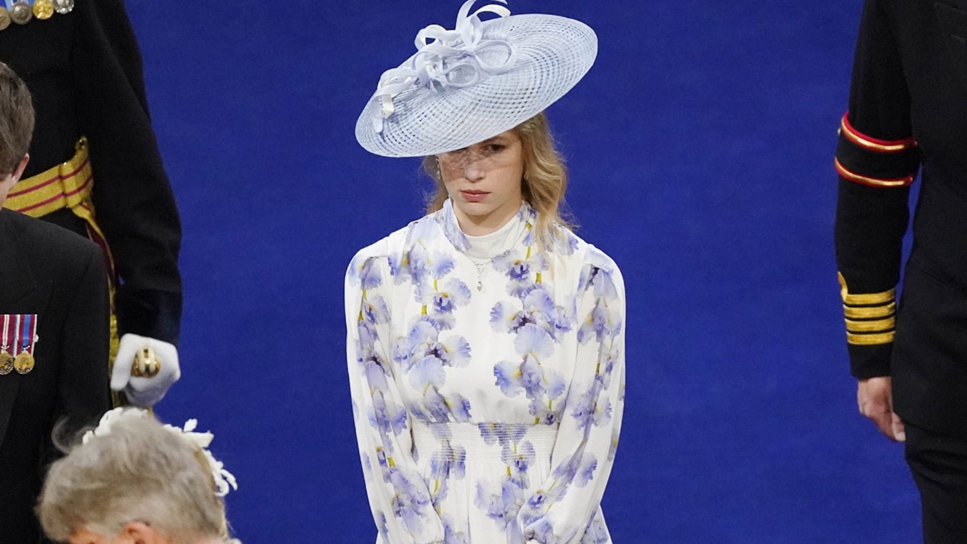 El gran cambio de Lady Louise Windsor con su vestido floral inspirado en el 'glamour' de los 70