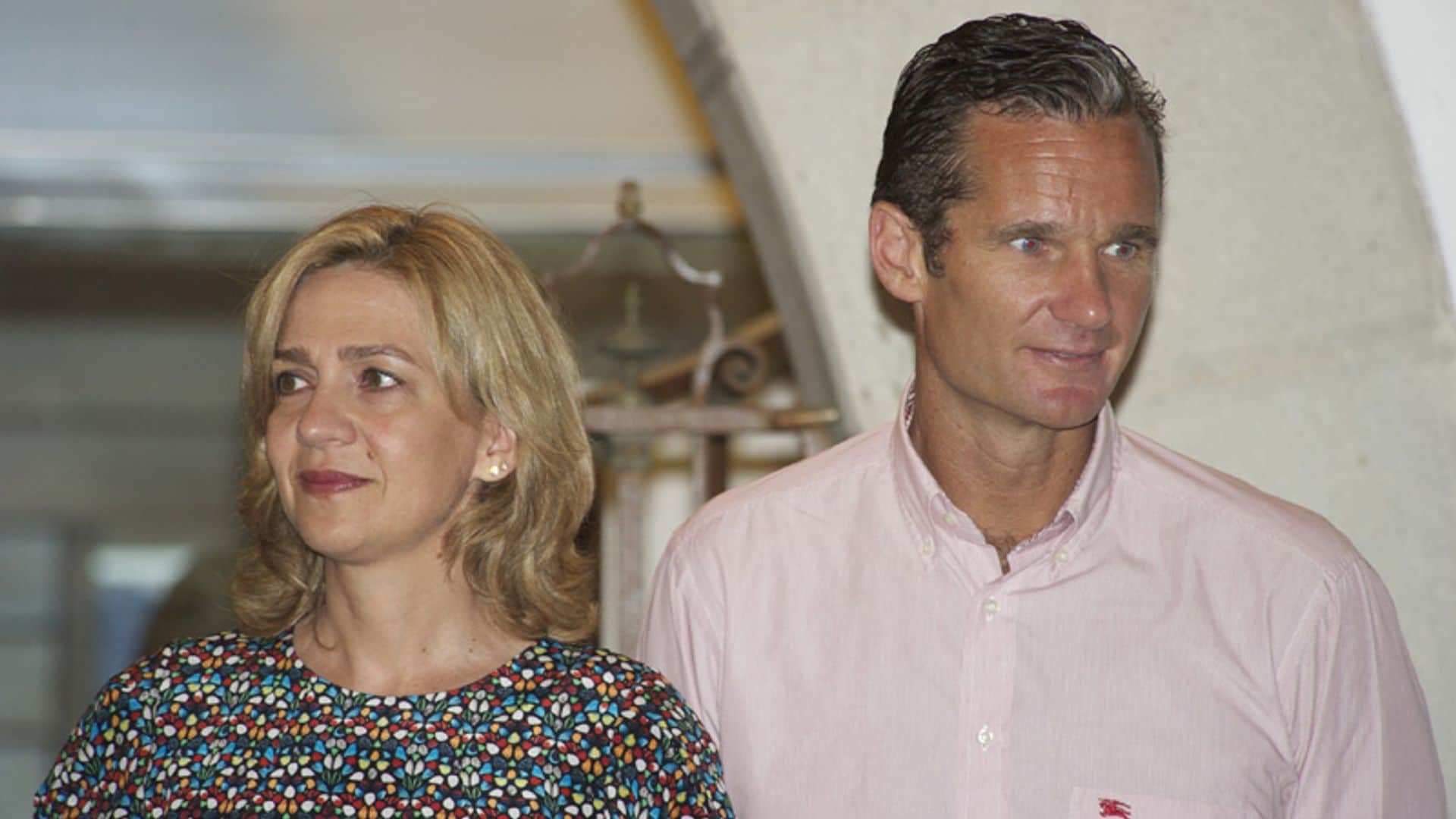 Urdangarin llega a tiempo para celebrar el cumpleaños de la infanta Cristina