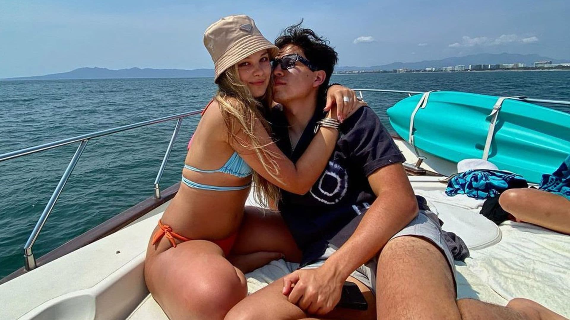 Manuela Sánchez se declara a su novio: 'Feliz cumple, te amo'