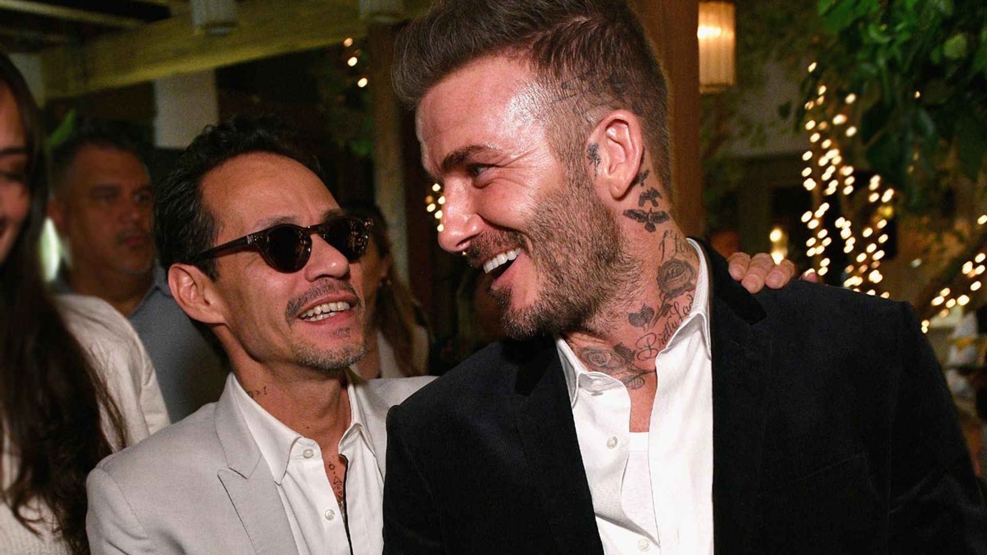 ¡Los reyes de la fiesta! El divertido baile de David Beckham y Marc Anthony