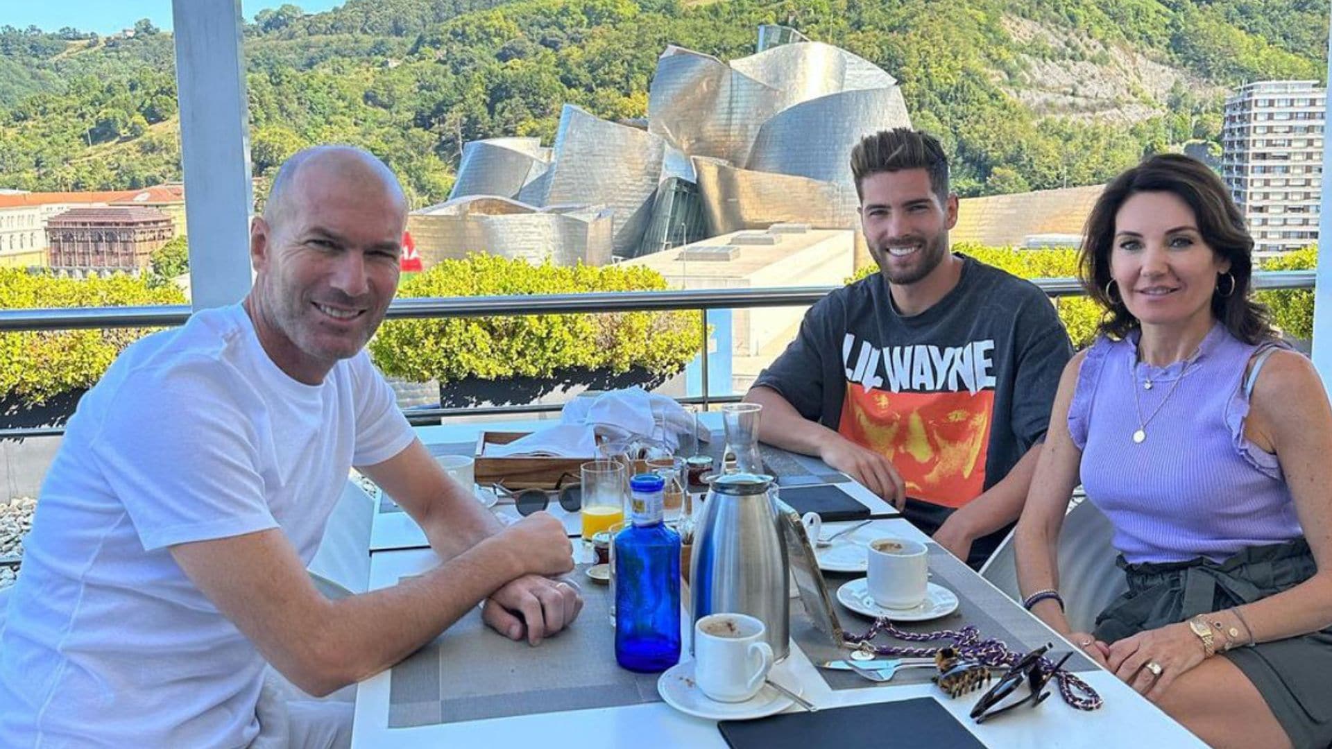 ¡De Ibiza a Bilbao! Las impresionantes vacaciones de Zidane con su familia recorriendo España