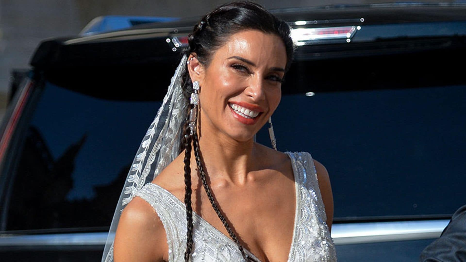 ¡El rojo estaba reservado para ella! Pilar Rubio desvela su segundo look de novia 