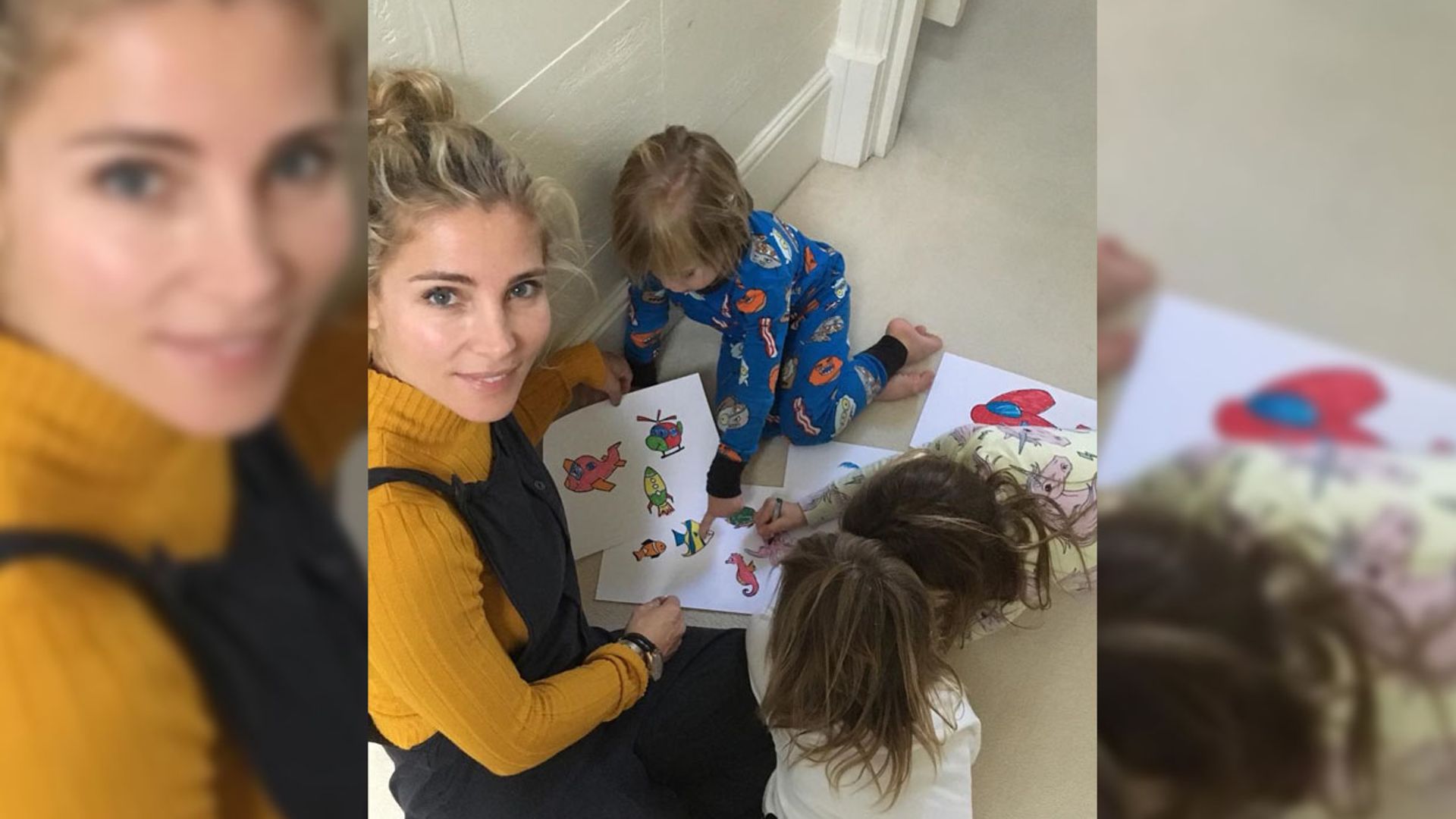 ¡Vuelta al cole! Elsa Pataky no se pierde el día de padres en el aula de sus hijos (cuentacuentos incluido)