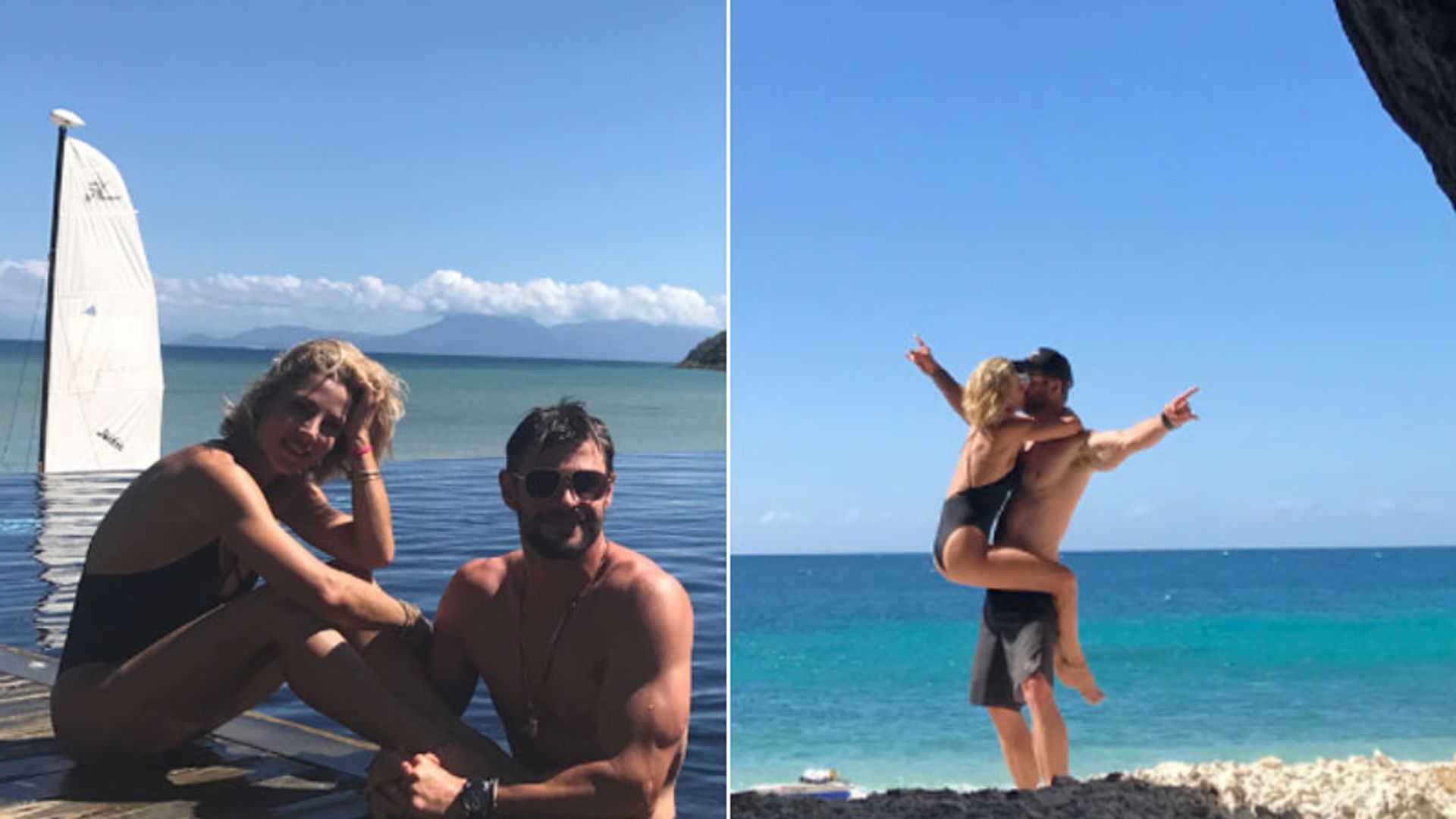 ¡Fin de semana romántico para dos! Así celebró Chris Hemsworth su cumpleaños junto a Elsa Pataky