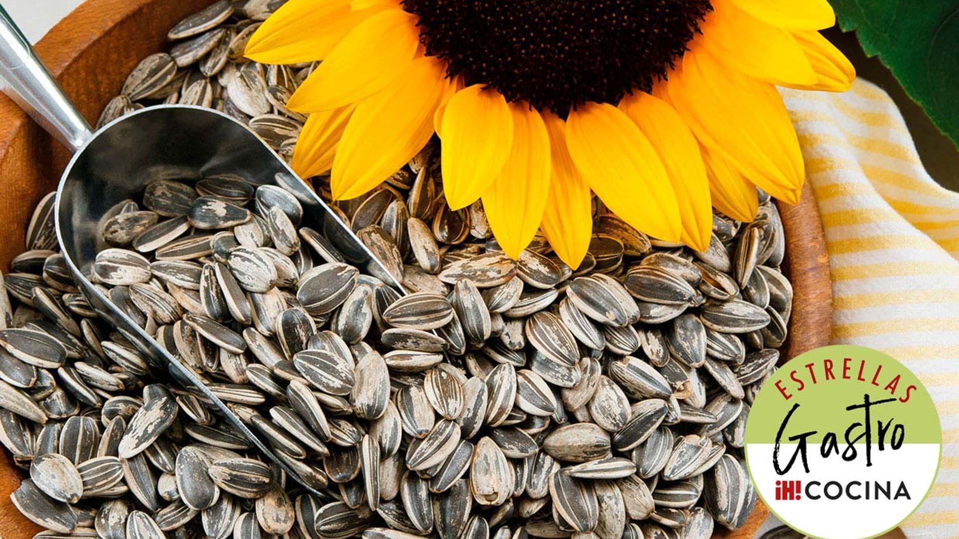 Si te gustan las pipas de girasol, ¿por qué no las incorporas a tu dieta?