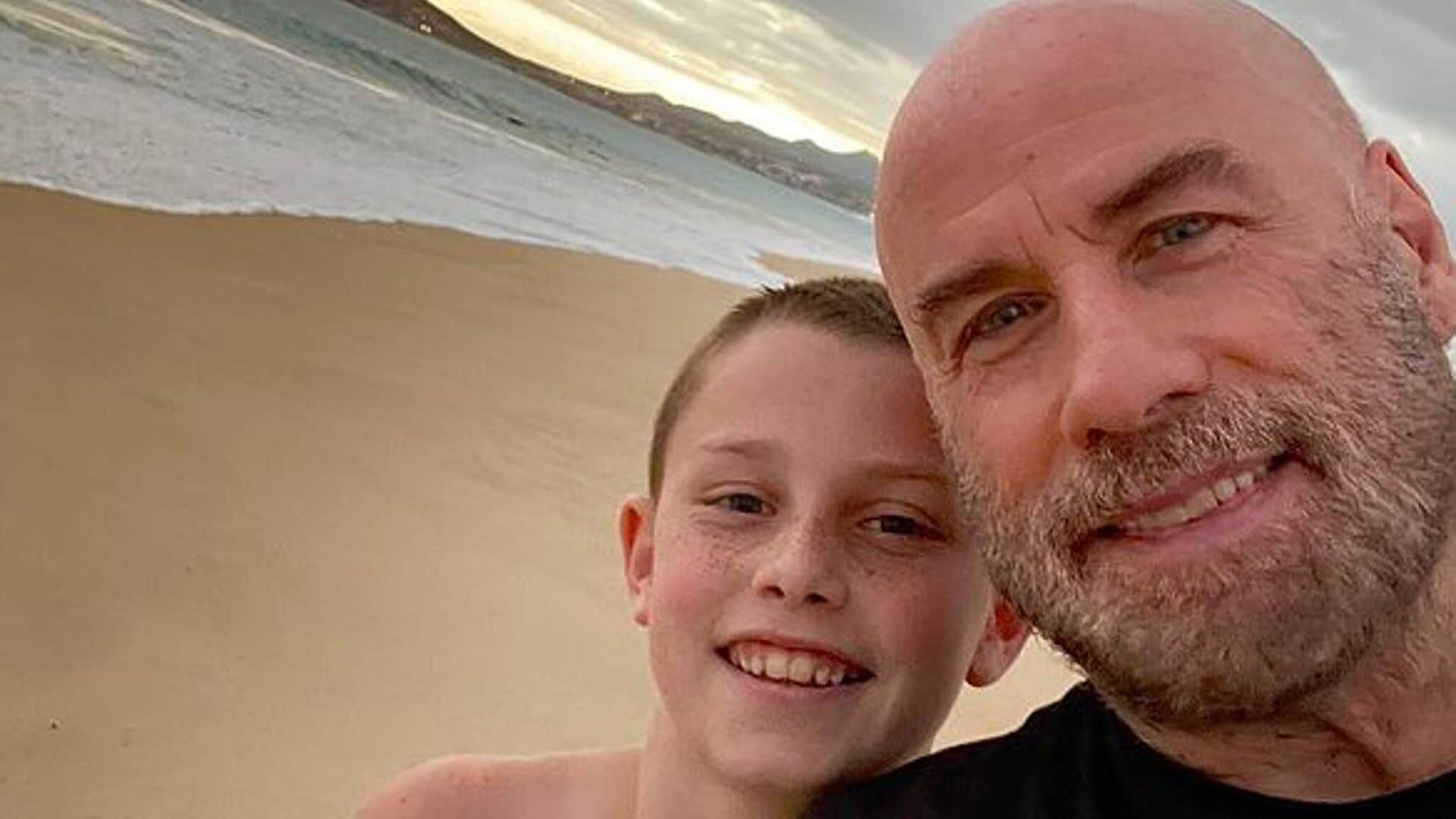 John Travolta le desea un feliz cumpleaños a su ‘hermoso niño’ Ben