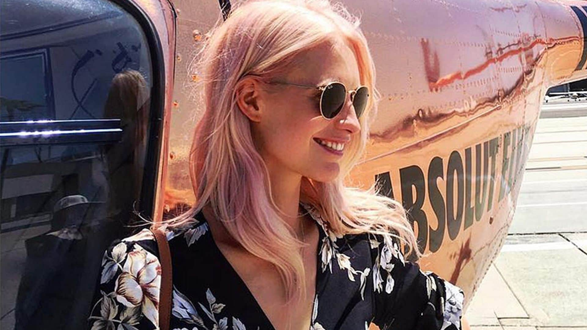 Poppy Delevingne, la última en sumarse a la 'pink obsession'