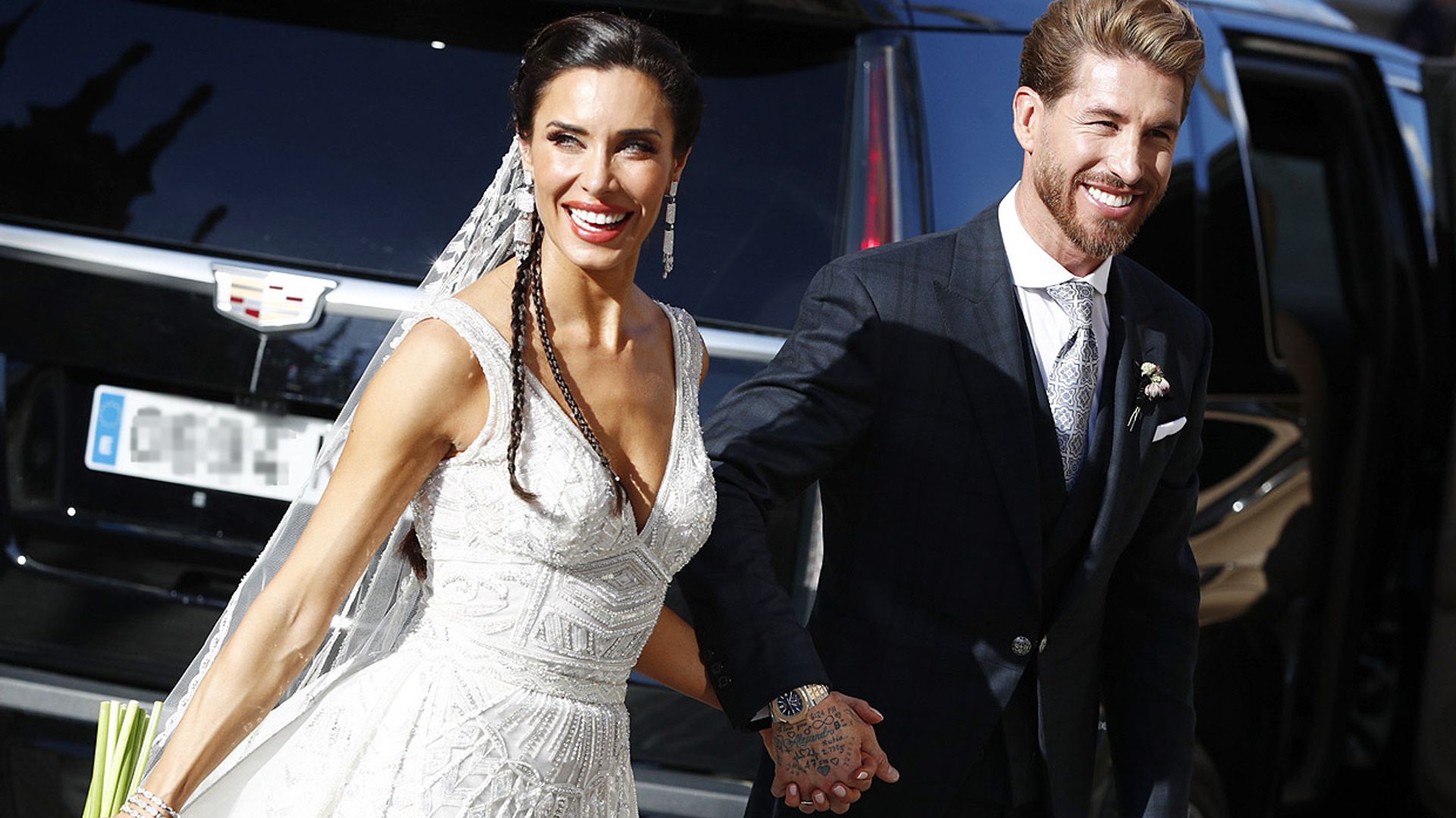 Sergio Ramos y Pilar Rubio ya son marido y mujer