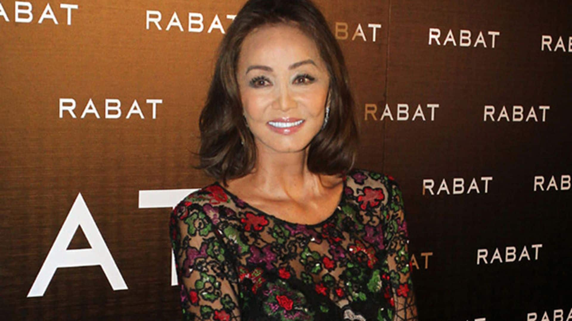 Isabel Preysler, toda una joya de la noche barcelonesa en 'un momento muy, muy feliz'