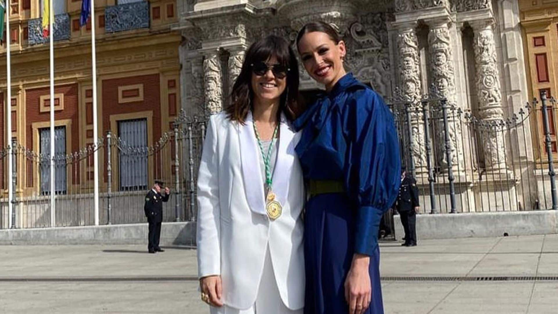 El motivo por el que Eva González se ha emocionado en la entrega de medallas del Día de Andalucía