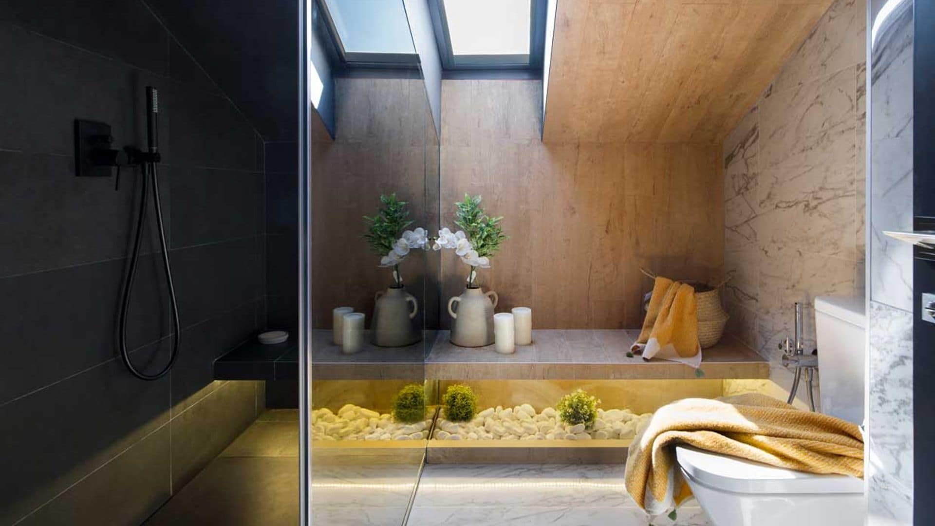 Ideas para conseguir un cuarto de baño funcional, bonito y muy 'wellness'