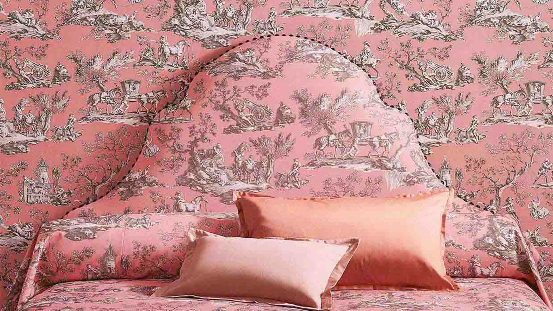 ¿Sabes cómo incorporar el estampado 'toile de Jouy' a la decoración de tu casa?