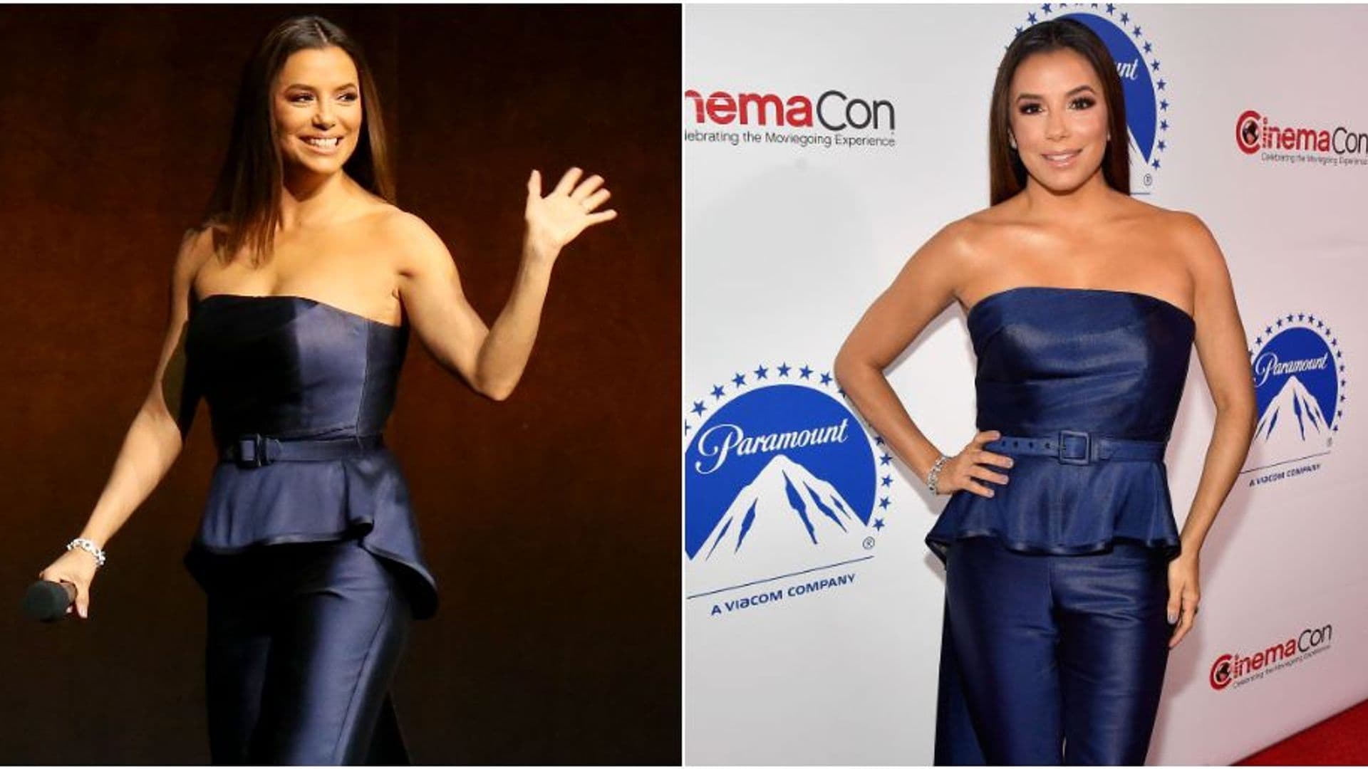 Claves para lucir un 'strapless peplum' como una 'celeb'