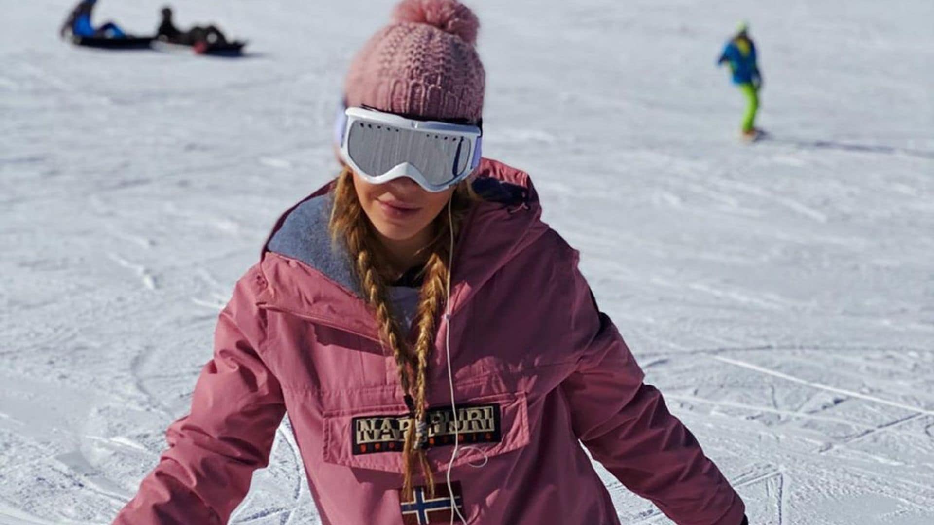 Mar Torres, escapada a la nieve tras estrenar nueva vida en Murcia