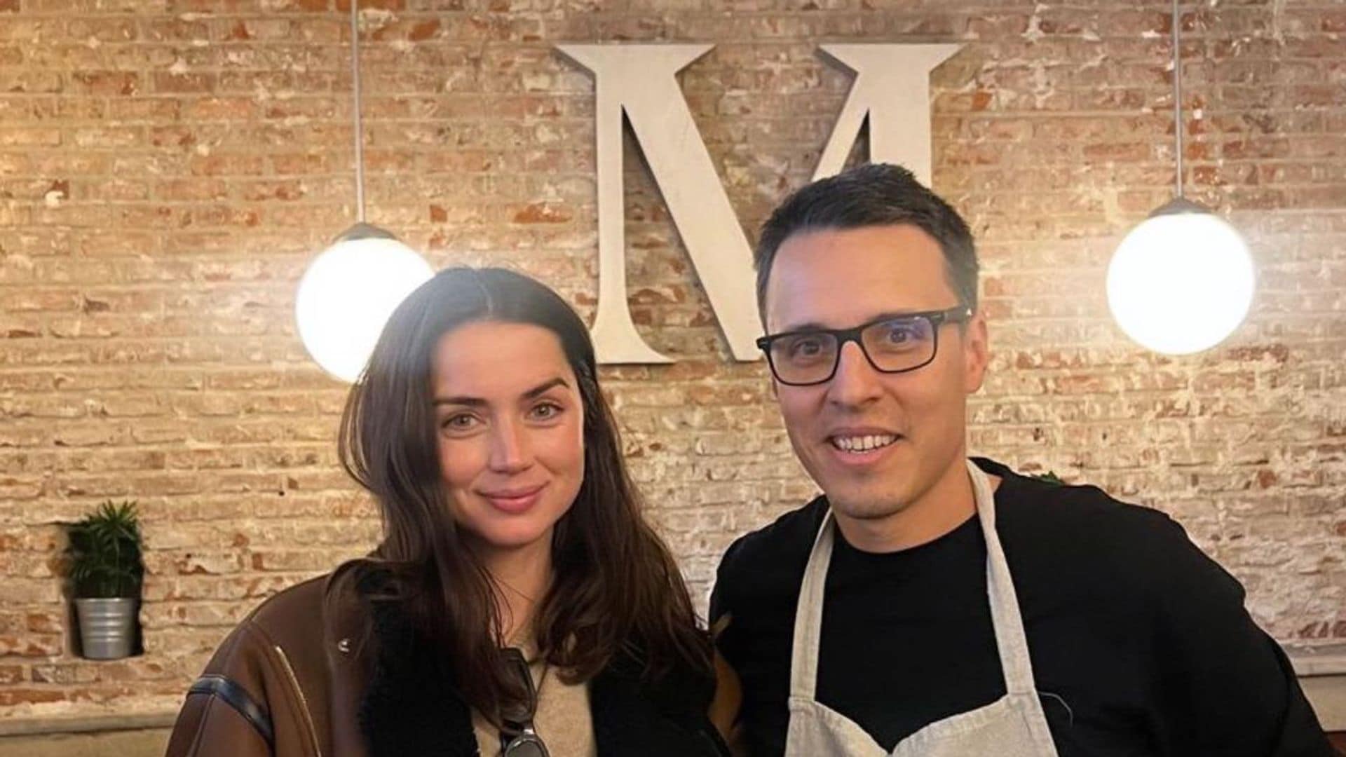 Ana de Armas elige Murilllo Café para comer en Madrid