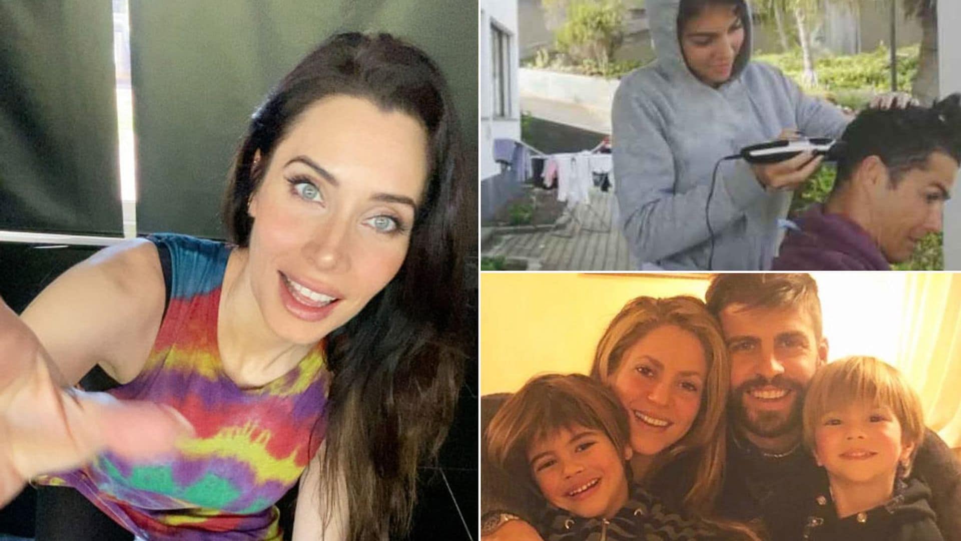 ¡Todo queda en casa!, las divertidas actividades de Georgina, Shakira o Pilar Rubio en el confinamiento