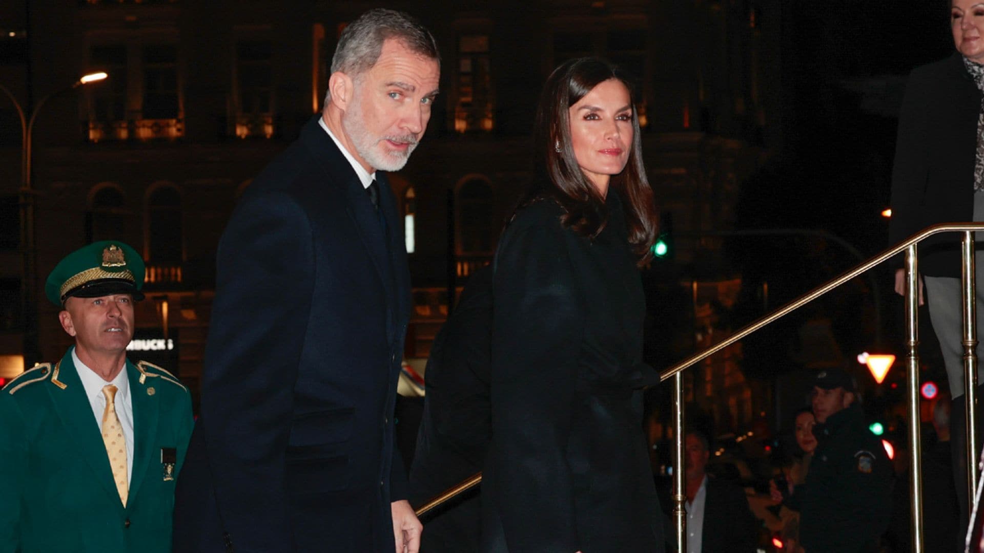 Los reyes Felipe y Letizia ya están en Atenas para asistir al funeral de Constantino de Grecia