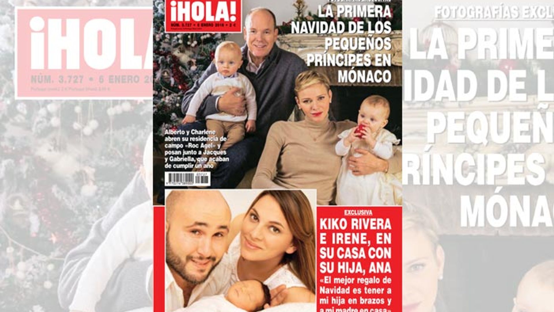 Exclusiva en ¡HOLA!, Kiko Rivera e Irene, en su casa con su hija Ana