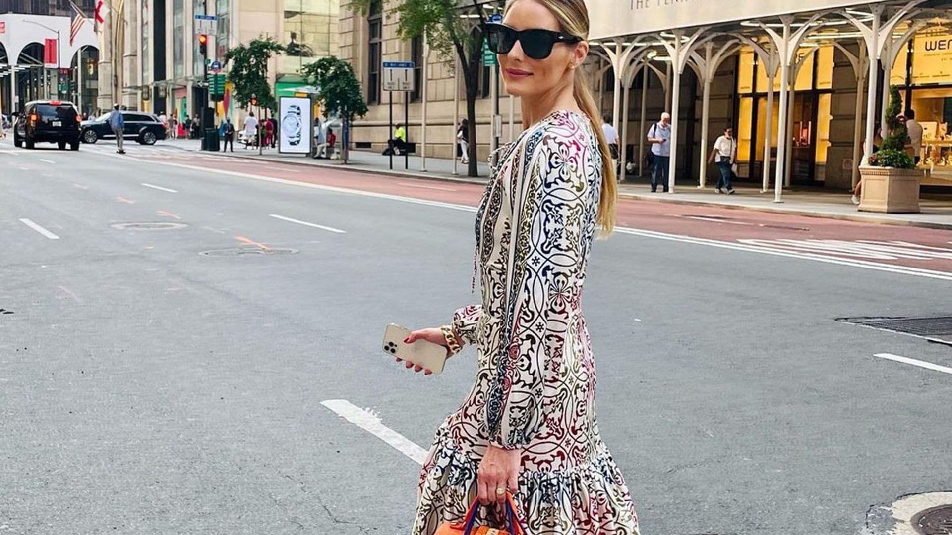 De boda o de compras por Nueva York: Inés Domecq y Olivia Palermo coinciden con el vestido de otoño perfecto