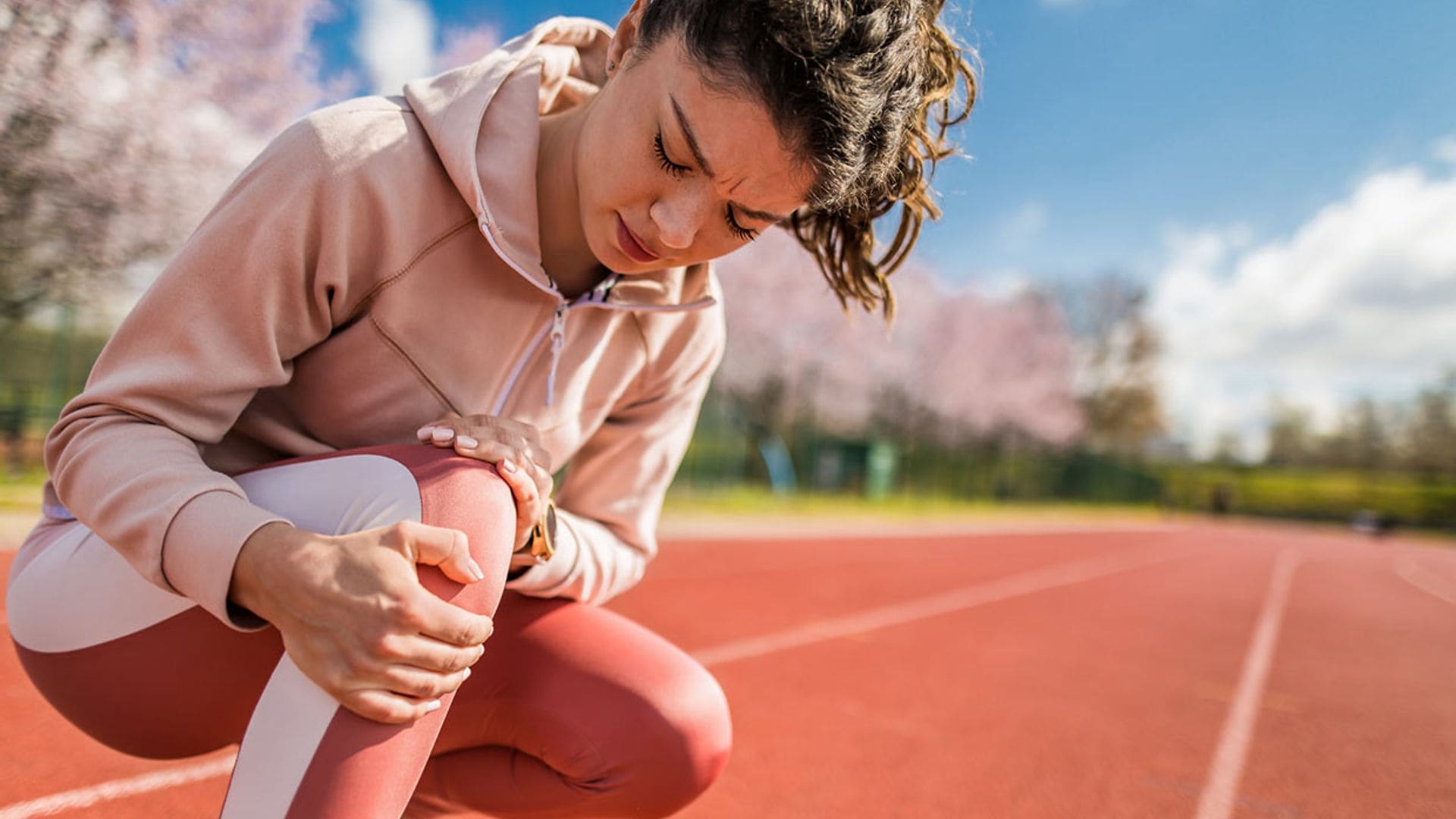 mujer dolor rodilla