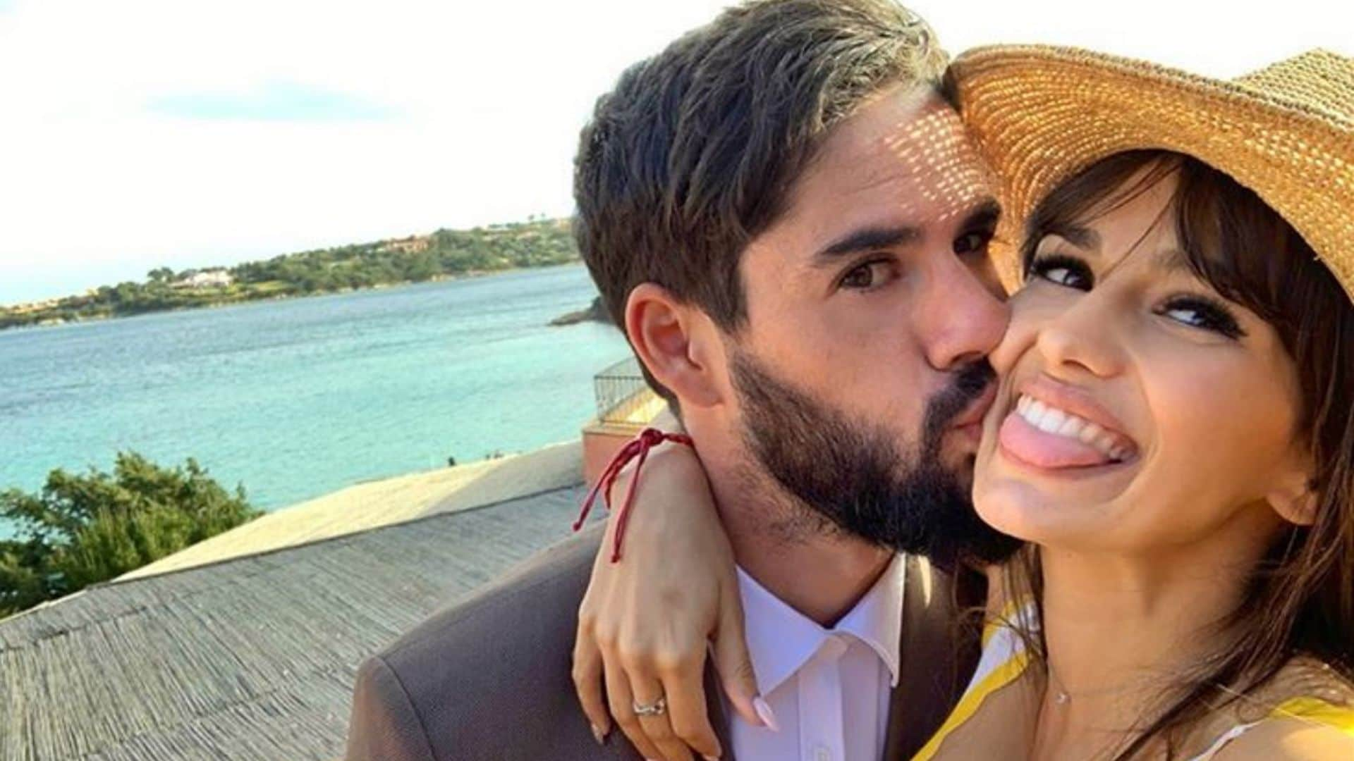 Los mensajes de amor de Sara Sálamo e Isco Alarcón a más de 6.000 km de distancia