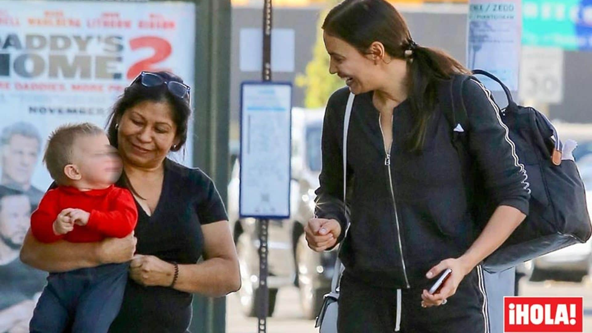 EXCLUSIVA: Irina Shayk y su hija Lea, tarde de chicas y gym