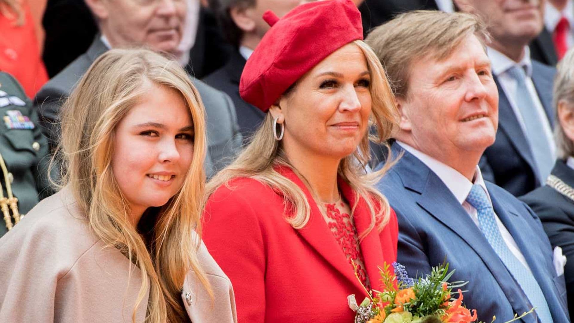 Máxima y Guillermo de Holanda, orgullosos de su hija mayor: 'Es una niña fantástica'