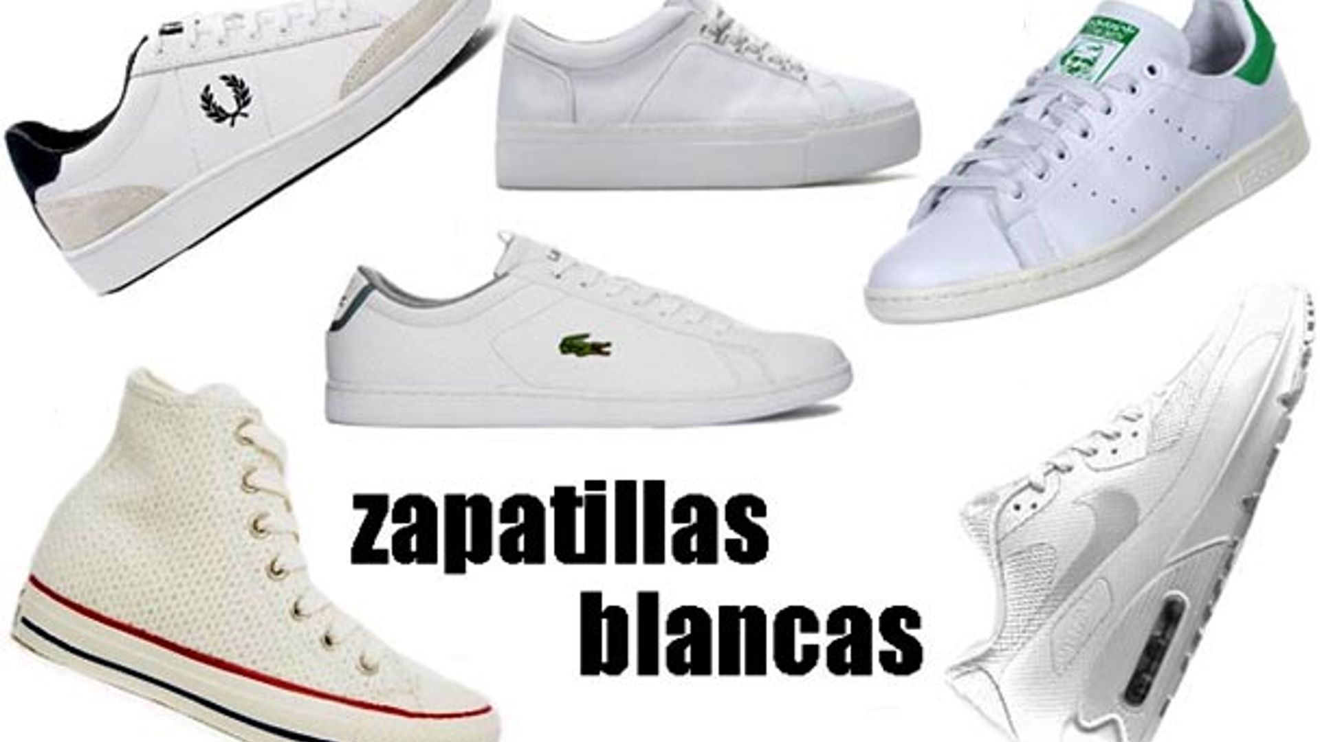 ¡Alerta accesorios!: No sin mis zapatillas blancas