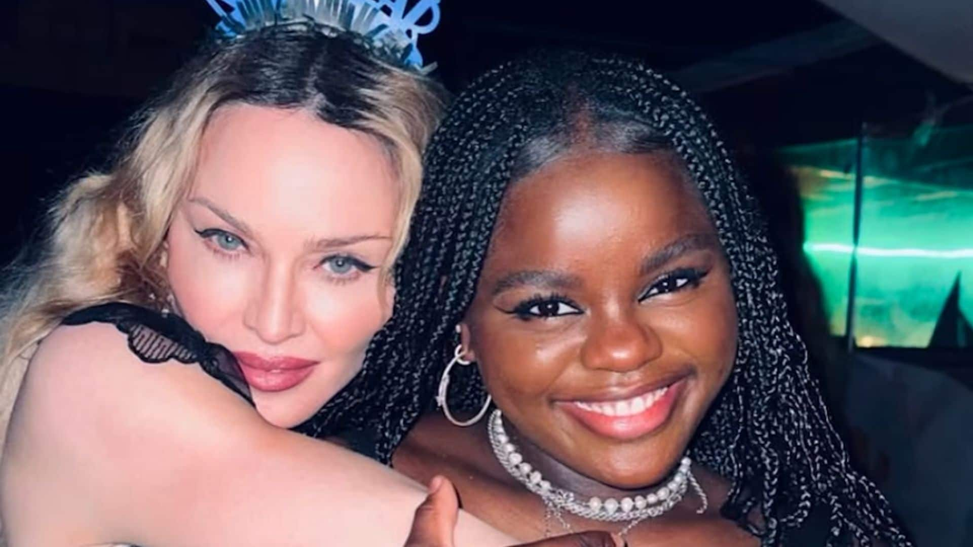 Con las fotos más dulces, Madonna celebra a su hija Mercy James por su cumpleaños